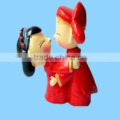 polyresin chinese wedding couple statue