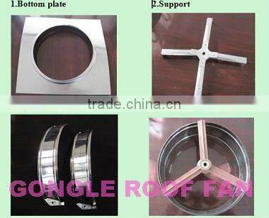 non power automatic gymnasium sport hall roof exhaust fan