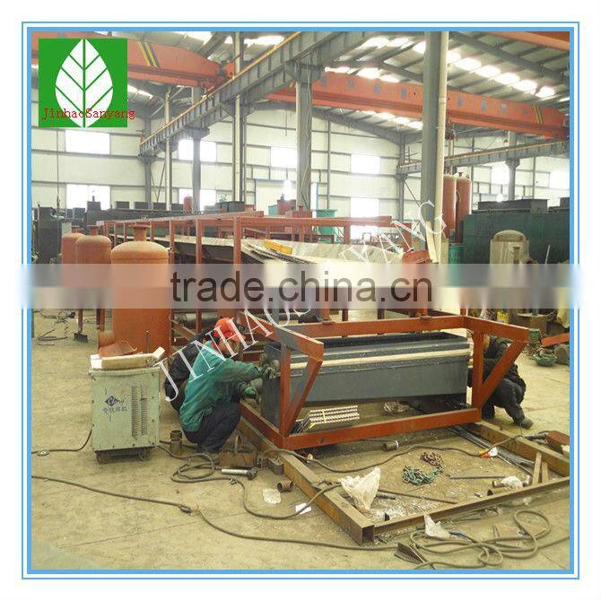 PBF type vacumm filter press use for chemical industrial wastewater dewatering
