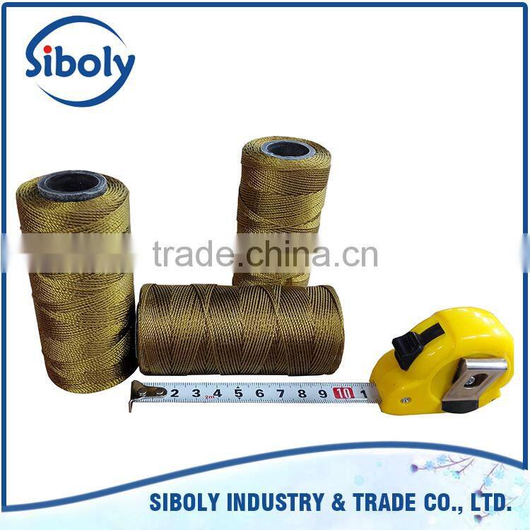 Hot selling items for fishing net repairing or making 210D nylon twisted fishing twine