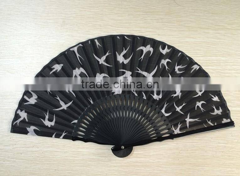 High quality 100% real Chinese silk fan with customized design