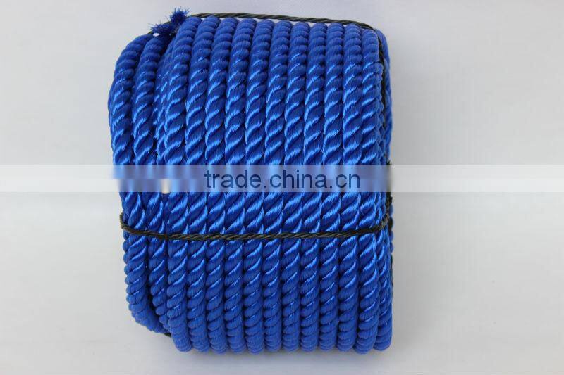 Polyethylene fishing rope