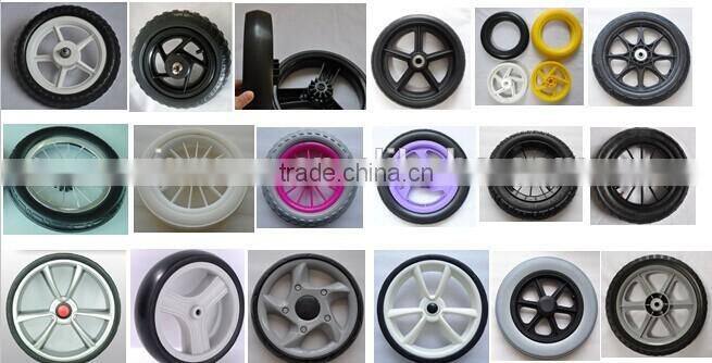 6 inch eva foam lightweight folding trolley wheel