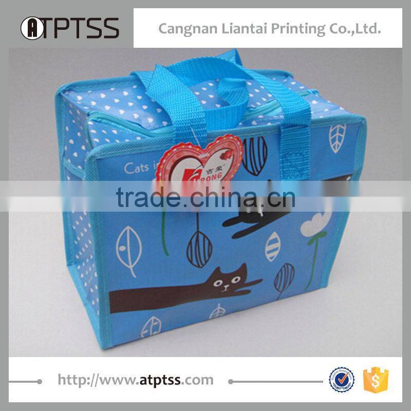 custom print promotion recyclable matt laminated pp non woven bag