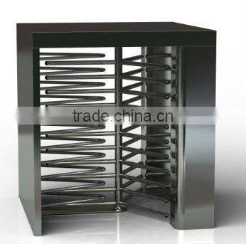 Hot selling Stainless steel single channel access control system full height turnstile