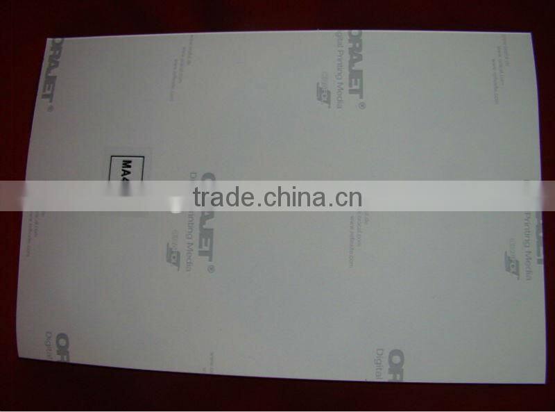 OEM printing self adhesive hand protection pvc sticker