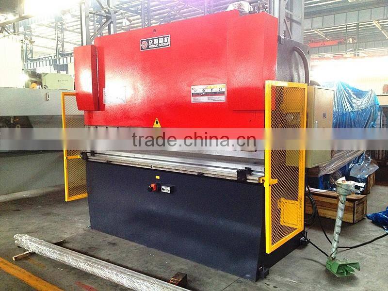 China made hydraulic sheet metal press brake WC67Y-125x2500