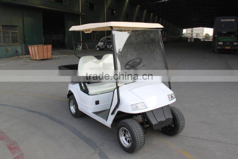 2 person electric cargo golf cart with competitive price