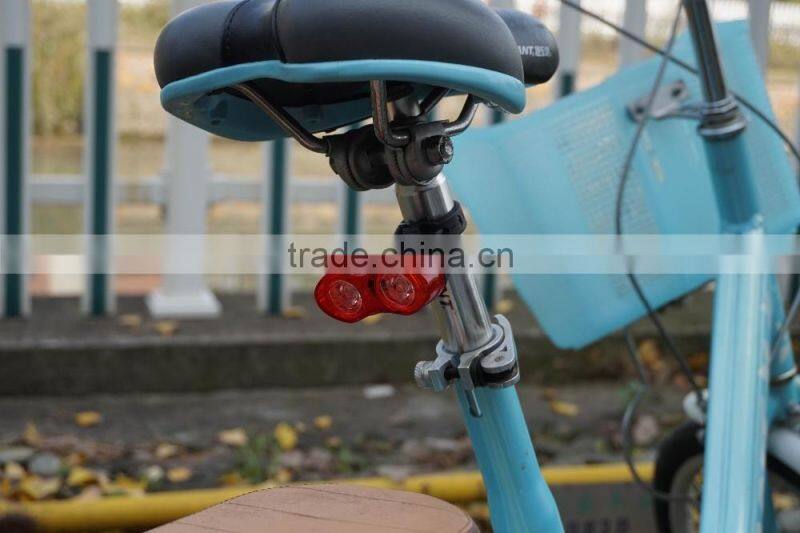 high quality best-selling 2x0.5W red LED bicycle light,bicycle safety light