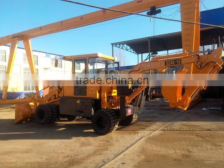 SZ40-16 backhoe loader with 0.4m3