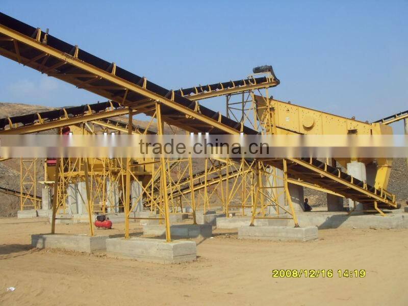 High capacity sandstone circular vibrating screen