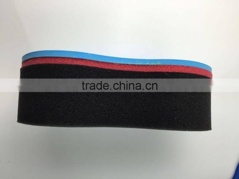 Customized Logo EVA Top Layer Hair Twist Sponge For Black People