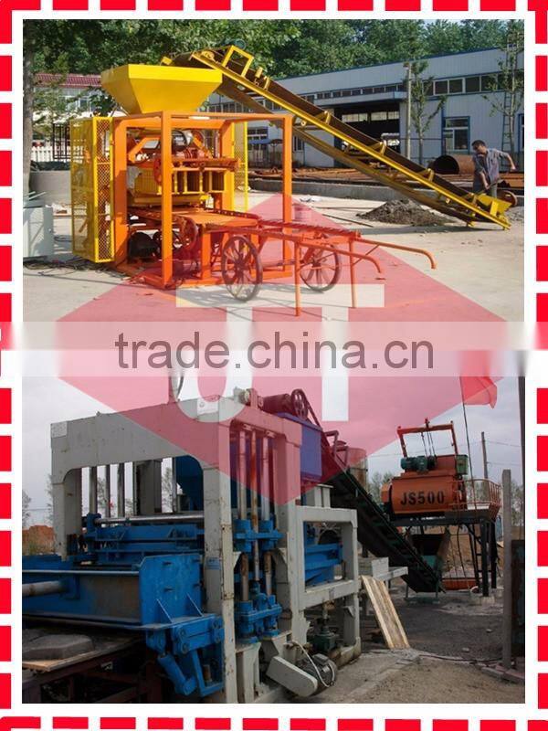 India low price building brick hollow interlocking paver moulds automatic cement block making machine uk