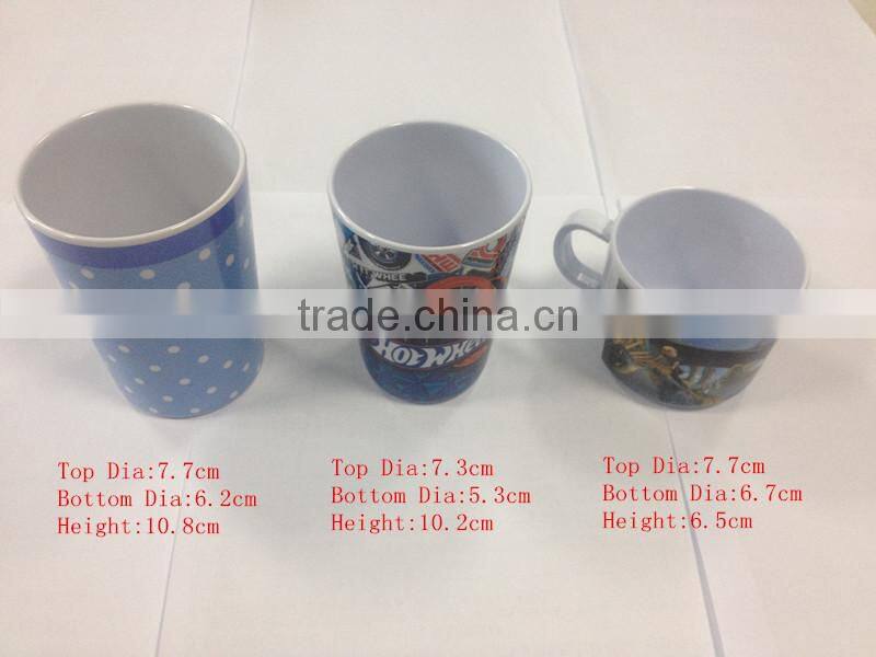 Melamine cup / melamine kids mugs cups / melamine kids drinking cups