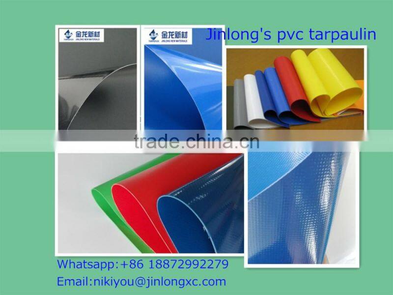vinyl fabric waterproof pvc tarpaulin trailer cover
