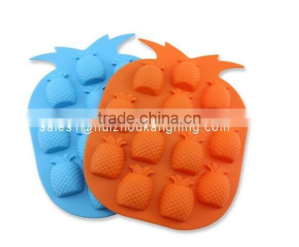 Pineapple Shape Silicone Ice Cube Tray