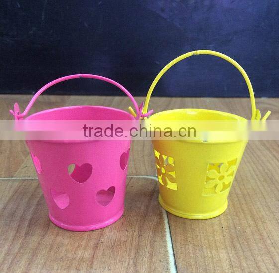 wholesale watering can design home decoration table unique metal types of flower vase