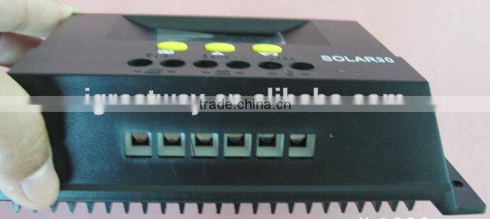 LED display smart solar charge controller