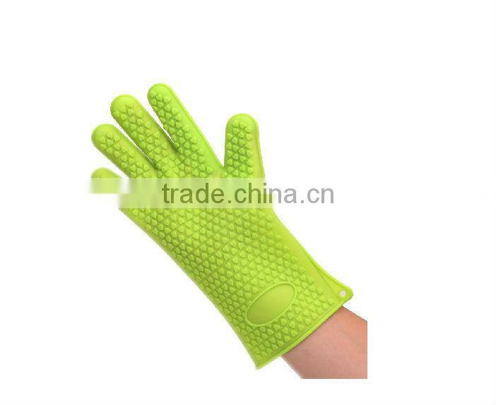 2017 hot selling silicone gloves with fingers