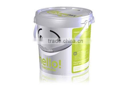 Stocked Eco-Friendly Feature and Buckets Type Plastic Paint Pail, A Large Plastic Bucket With A Lid