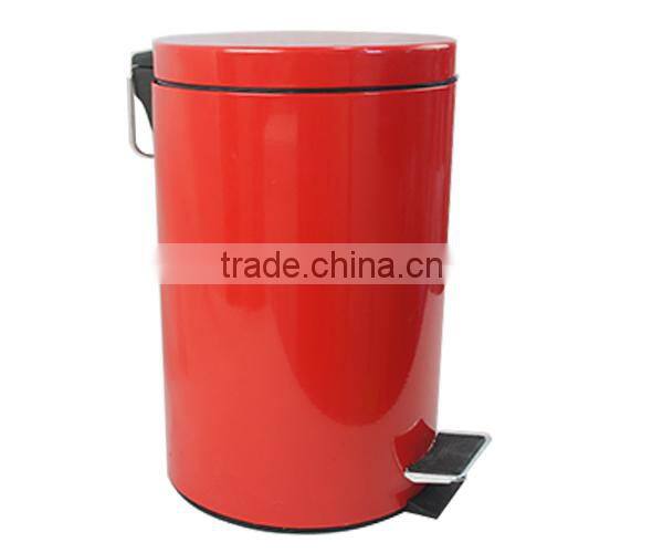 colored trash can colored pedal bin for 5L