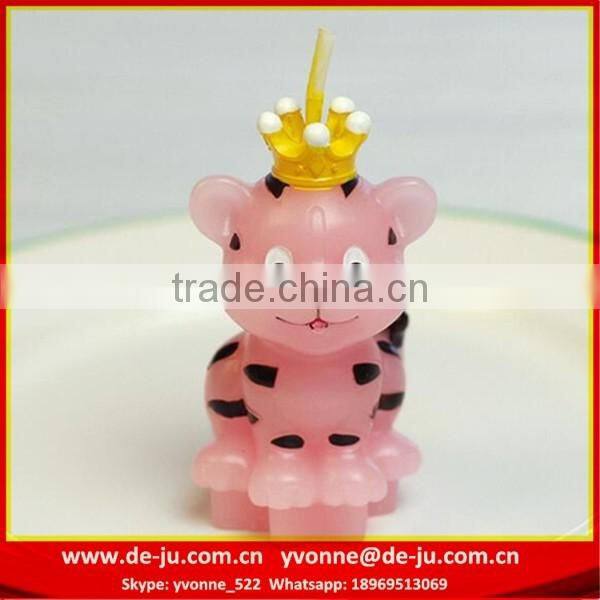 Small Lion King Shape Cartoon Gift Paraffin Candle Wax