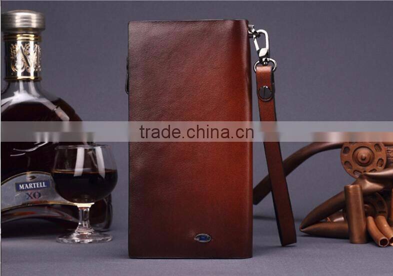Genuine Leather Wallet, Smart Bluetooth Mobile Control Anti-theft, Anti-lost,Alarm,Multi-functional Business Gift Purse