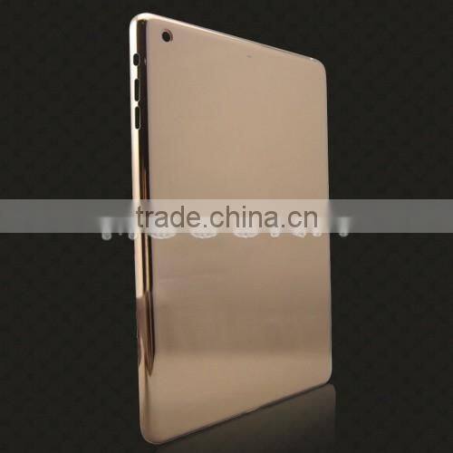 luxury item plating 24k gold housing for ipad air 2,gold housing back cover replacement for ipad mini3,24k gold housing for ipad