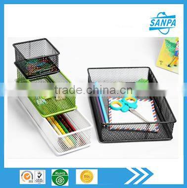 Metal mesh storage box,Mesh drawer tray