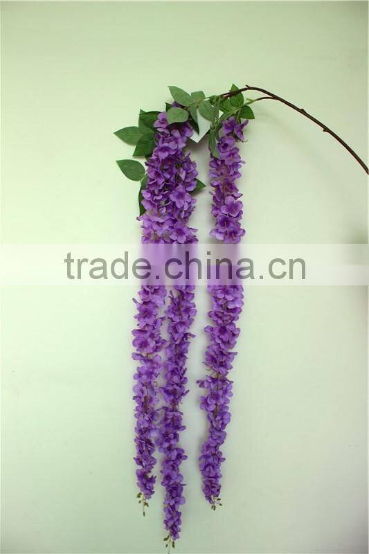 dry vine bulk silk long flower vine wedding party decoration pure white vine