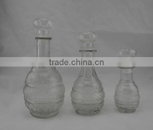 diamond long-necked glass brandy cognac cocktails drinks bottle