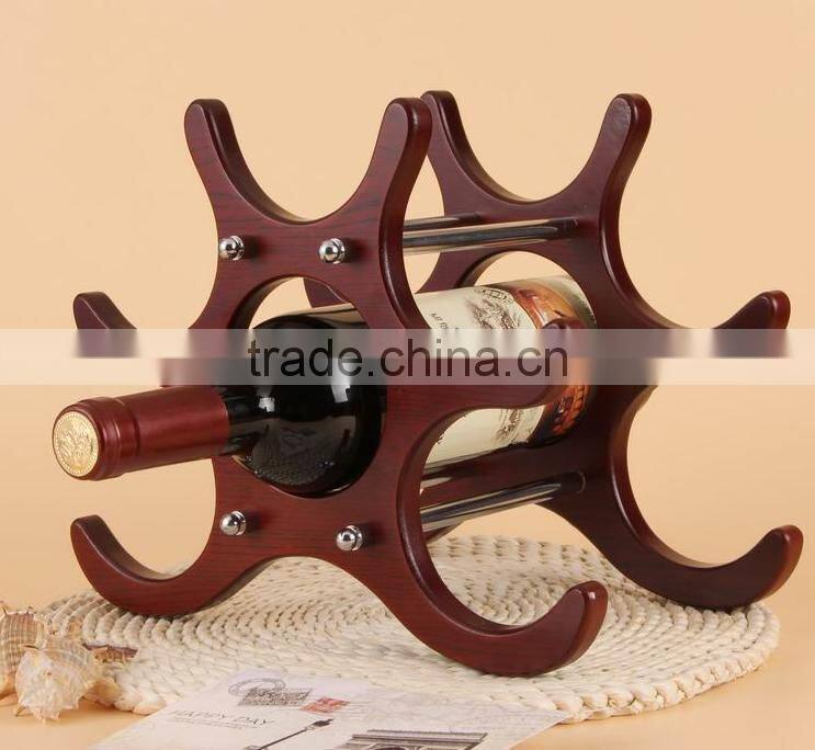 High Quality cheap kitchen furniture Custom Bamboo wine rack Wholesale red wine rack