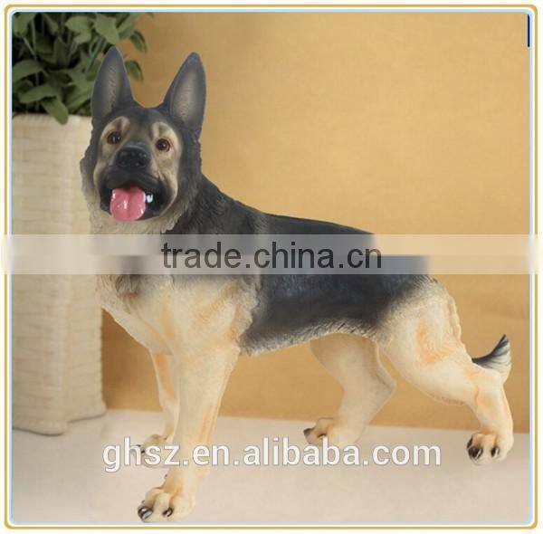 Wholesale custom garden decorative resin wild animal wolf statues