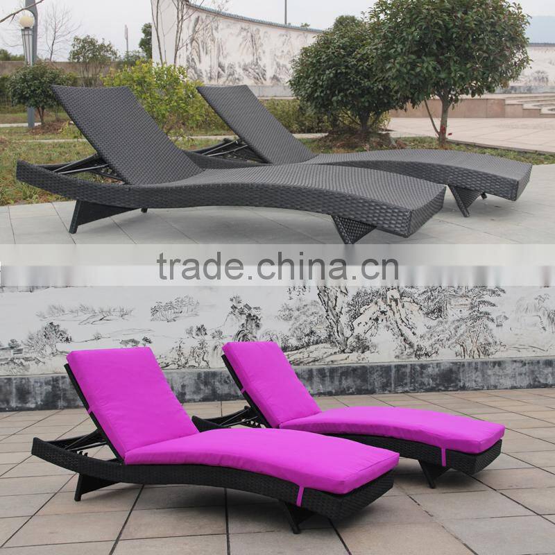 Rattan Pool Lounger