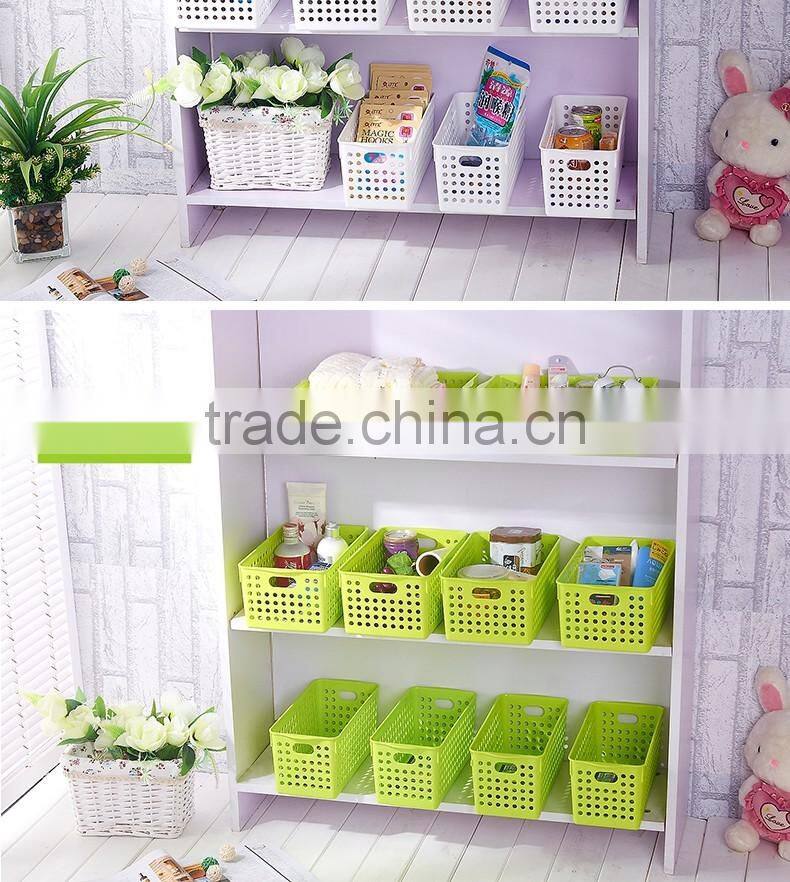 Plastic Storage basket with lids, Rectangle Shape Storage baskets