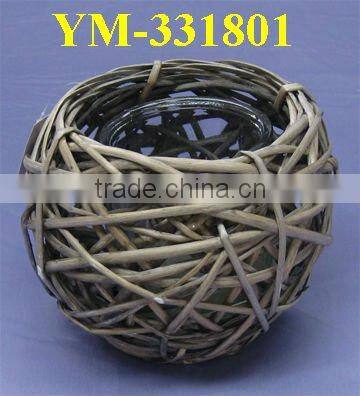 inexpensive willow candle holders