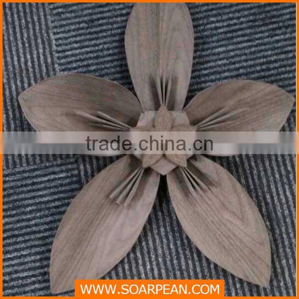 artificial silk screen flower & wreath - orange color
