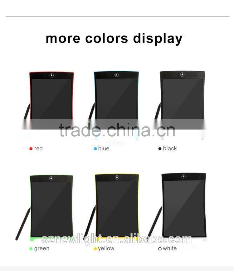 8.5 Inch paperless LCD Writing graphic tablet boogile ABS baord