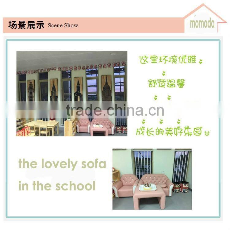 MMD01 sweet pink & blue kids single bed with guardrail 2016 alibaba new classic children kids baby furniture