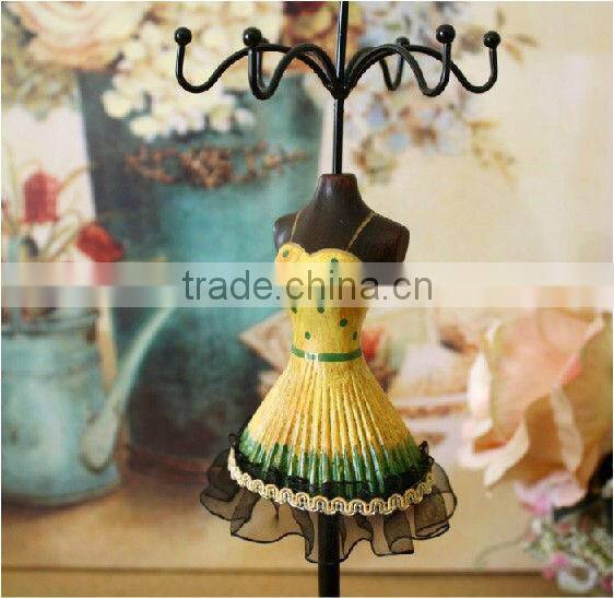 Model Jewelry Rack Iron Earrings Elegant Mannequins Ballet