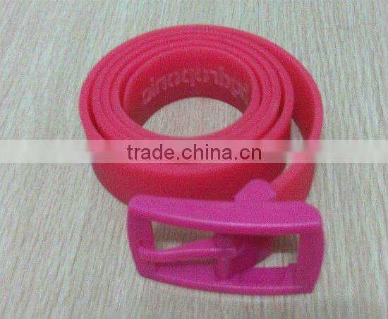 2016 new brand belt fashionable silicone golf belt