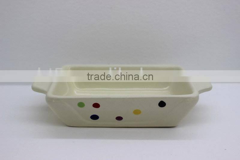 hand painting mini ceramic customized design baker