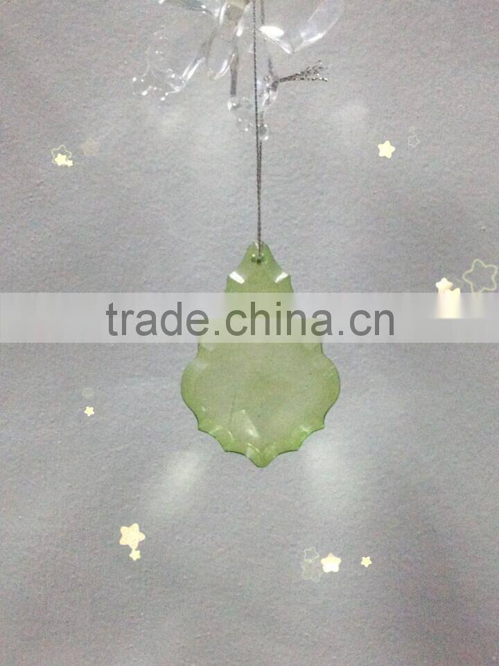hot sale craft beauty clear acrylic crystal beads hanging ornament