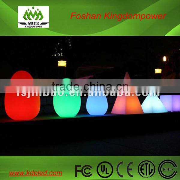 16 colors waterproof gift egg light