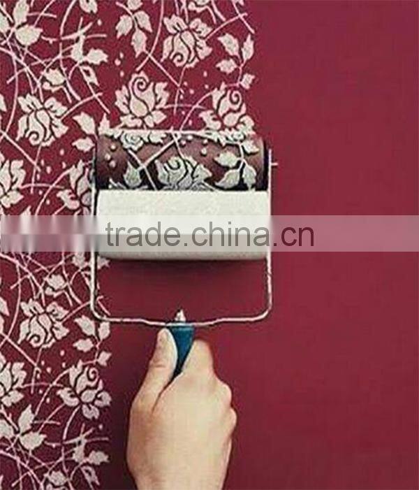 High Quality Paint Roller Brush Professional Texture Soft Rubber Pattern Roller