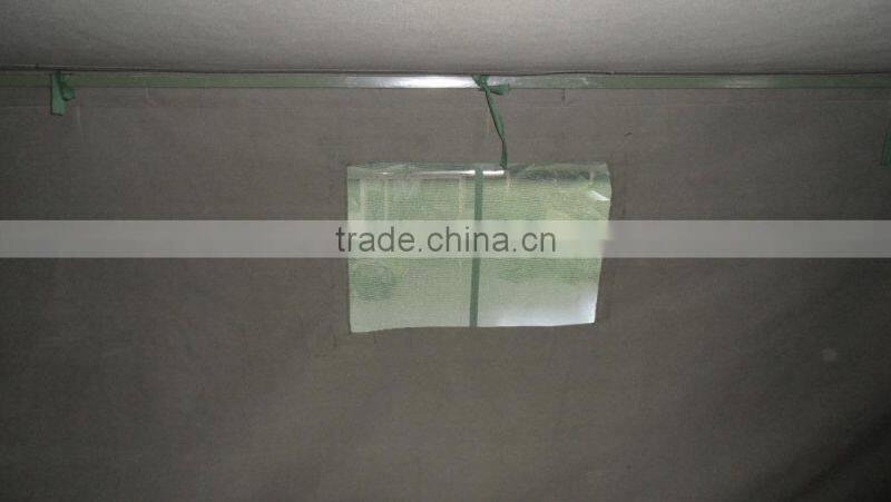 high quality waterproof double roof tent PVC coated with mud flap