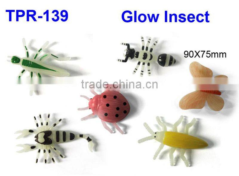 Crazy Plastic Glow Insects Toys
