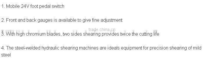 Hydraulic Shearing Machine THs-1520x4