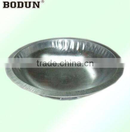 IP-0460 white zinc iron cement pot