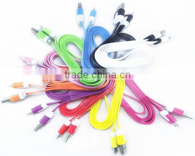 Colorful Micro USB Cable for Smartphone with High Quality